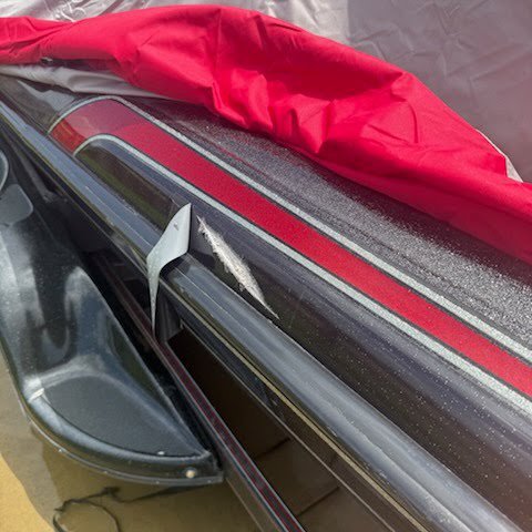 Repair Scratches on Fiberglass Boat